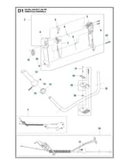 Husqvarna 345FR - Throttle Controls