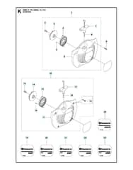 Husqvarna 345Fxt - Starter