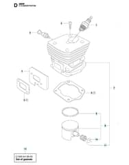 Husqvarna 346XP - Cylinder Piston