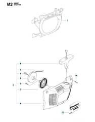 Husqvarna 346XP - Starter