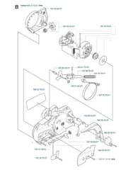 Husqvarna 350 - 2007-Current - Clutch Cover