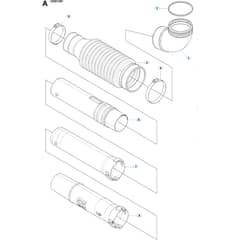 Husqvarna 350 BT - Tube