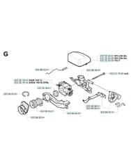 Husqvarna 351 - from-curr - Carburetor & Air Filter
