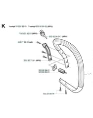 Husqvarna 351 - from-curr - Handle