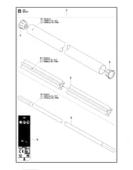 Husqvarna 355FRM - Shaft