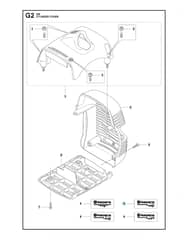 Husqvarna 355Fxt - Cylinder Cover