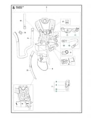 Husqvarna 355Fxt - Harness