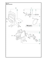 Husqvarna 357XP - 2011-Current - Chain Brake