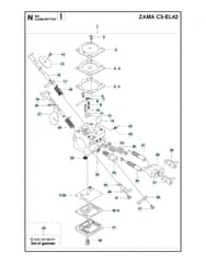 Husqvarna 359 - 2011-Current - Carburetor