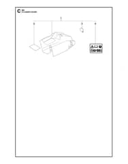 Husqvarna 359 - 2011-Current - Cylinder Cover