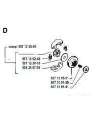 Husqvarna 35 - 1990-Current - Clutch