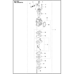 Husqvarna 360BT - 967144304 - Carburetor
