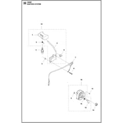 Husqvarna 360BT - 967144304 - Ignition System