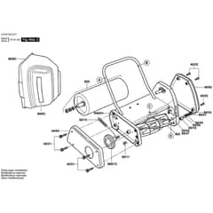 Allett Rover Classic 17L Main Assembly