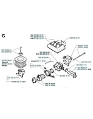 Husqvarna 362XP - 1999-Current - Carburetor & Air Filter