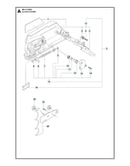 Husqvarna 365X-TORQ - Clutch Cover