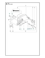 Husqvarna 365H - Clutch Cover