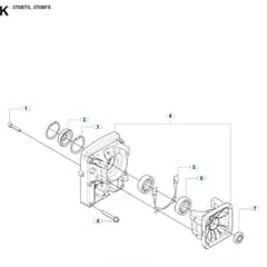 Husqvarna 370 BFS -2009-03 - Piston / Crankshaft