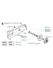 Husqvarna 371KEPA - Clutch