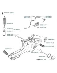 Husqvarna 371KEPA - Fuel Tank