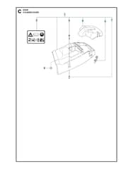 Husqvarna 372XP/XPG - Cylinder Cover