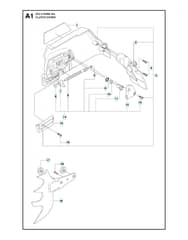 Husqvarna 372XP/XPGX-TORQ - Clutch Cover