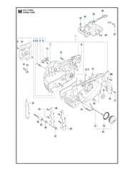 Husqvarna 372XP/XPGX-TORQ - Crankcase