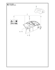 Husqvarna 372XP/XPGX-TORQ - Cylinder Cover