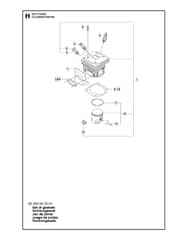 Husqvarna 372XP/XPGX-TORQ - Cylinder Piston