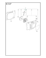 Husqvarna 372XP/XPGX-TORQ - Starter