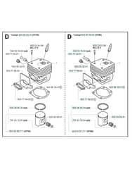 Husqvarna 375K - Cylinder Piston