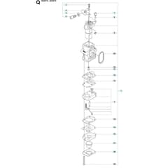 Husqvarna 380 BFS -2009-03 - Carburetor Details