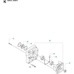 Husqvarna 380 BFS -2009-03 - Crankcase