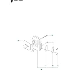Husqvarna 380 BFS -2009-03 - Muffler