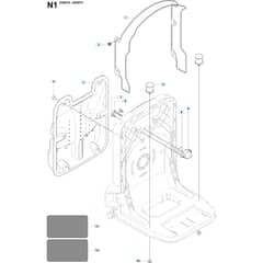 Husqvarna 380 BTS -2009-03 - Frame