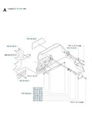 Husqvarna 385 - 2006-Current - Clutch Cover
