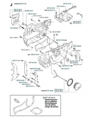 Husqvarna 385XP - 2006-Current - Crankcase