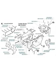 Husqvarna 394XP - 1998-Current - Crankcase