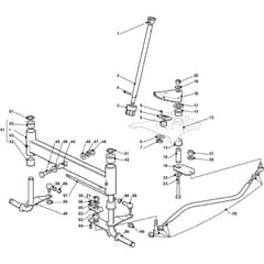 4000TH - 2012-2013 - 2T1710383/M12 - Mountfield Ride On Mower Steering Diagram