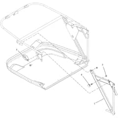 Countax 40100022 Pgc+ Net - 03 Right Hand Bracket