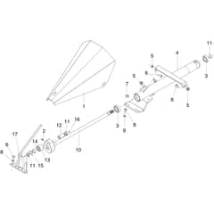 401 S - Bertolini Rotary Cultivator Cam drive 69229091 Diagram