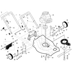 McCulloch 4051 CM - 96141004403 - 2007-04 - Frame Parts Diagram