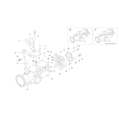 405 S - Bertolini Rotary Cultivator Speed-change gear box Diagram
