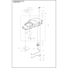 Husqvarna 405XE NERA - 970654303 - Chassis Upper