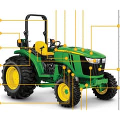 John Deere 4066M Compact Tractor - Quick Reference Guide
