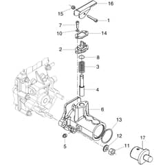 407 S - Bertolini Rotary Cultivator Quickfit 69212006 Diagram