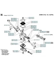 Husqvarna 40 - 2001-Current - Carburetor Details 2
