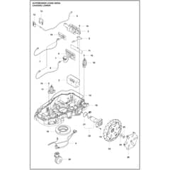 Husqvarna 410XE NERA - 970654403 - Chassis Lower