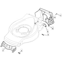 4120 HP - 2009 - 299064123/MEE - Mountfield Rotary Mower Front Conveyor Diagram