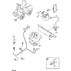 4135H - 2008 - 13-6102-79 - Mountfield Front Mower Electric Equipment Diagram